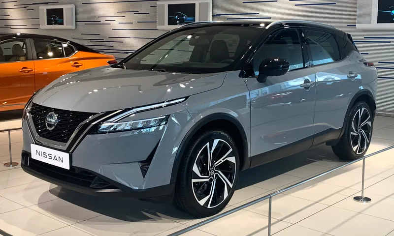 Nissan Qashqai (J12), Frontansicht